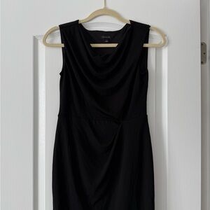 Anne Taylor Elegant Black Sleeveless Dress